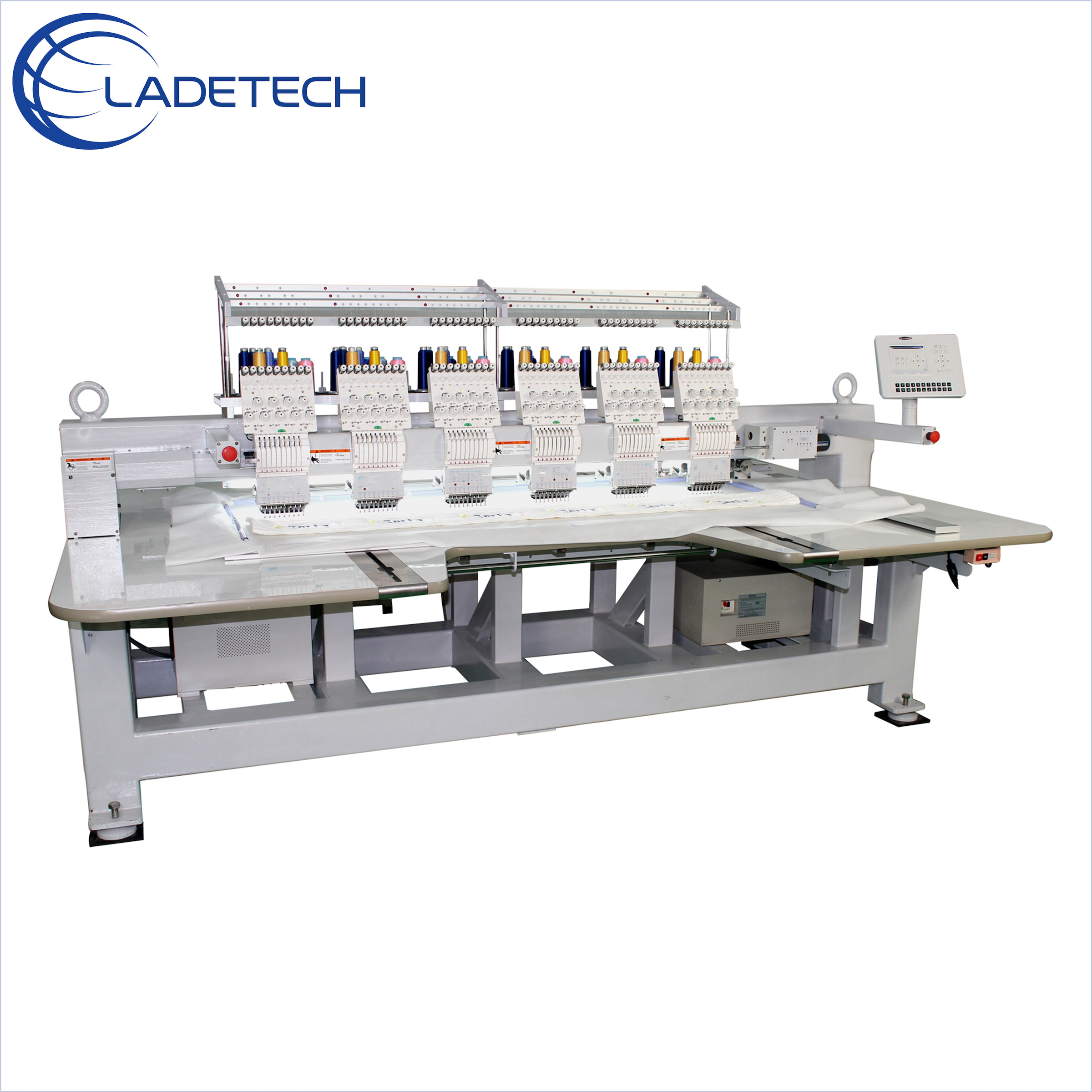 LDT-EBM06 Mattress Label Embroidery Machine - Ladetech Mattress Machine