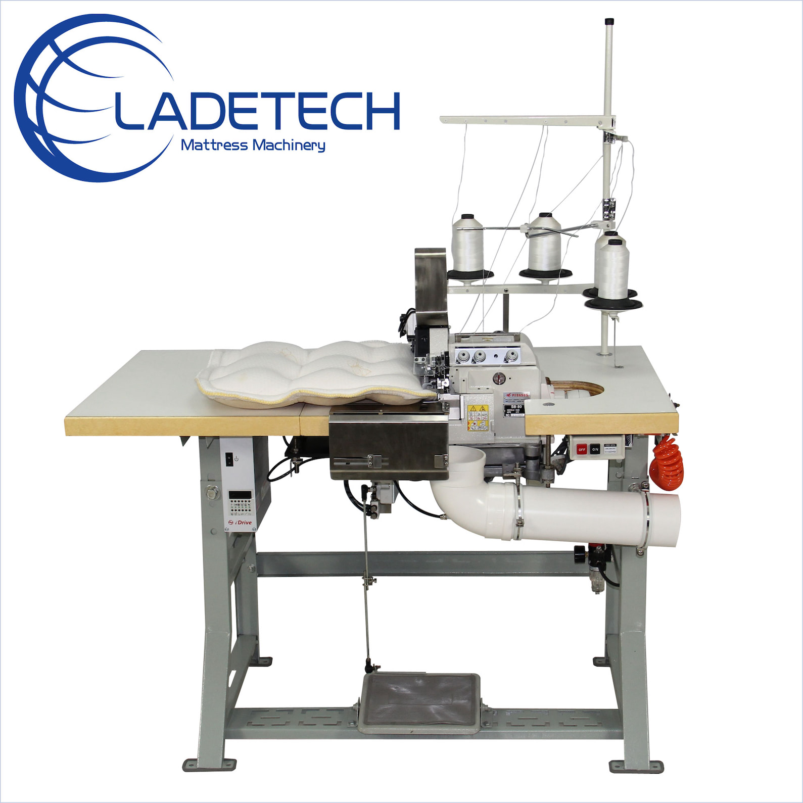 LDT-FG08 Heavy Duty Mattress Flanging Machine - Ladetech Mattress Machine