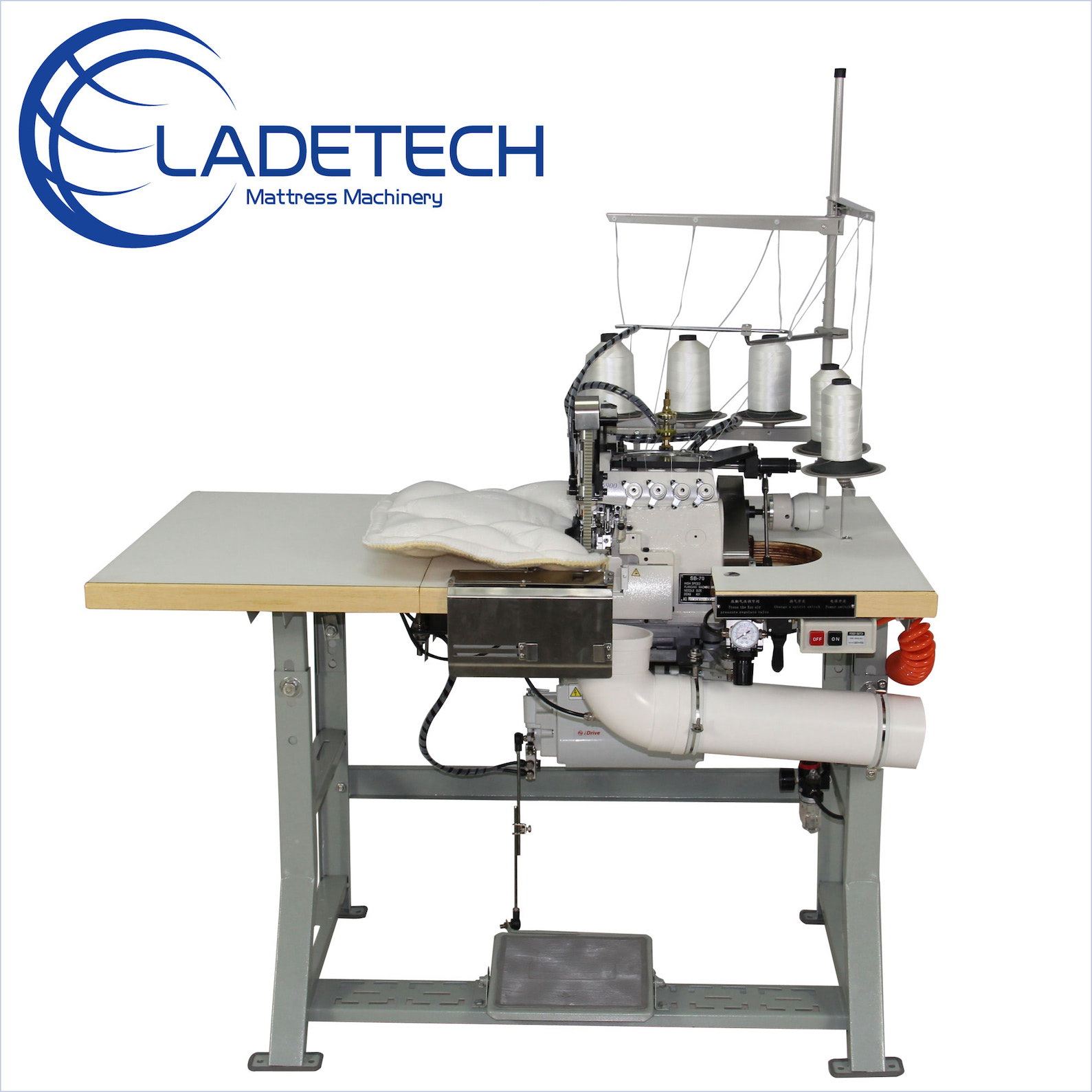 LDT-FG07 Heavy Duty Mattress Flanging Machine - Ladetech Mattress Machine