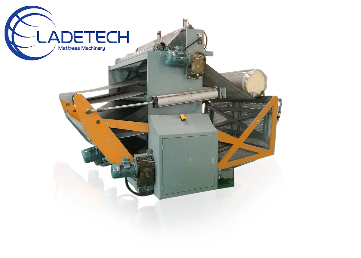 LDT-FRM Automatic Foam Roll Packing Machine - Ladetech Mattress Machine