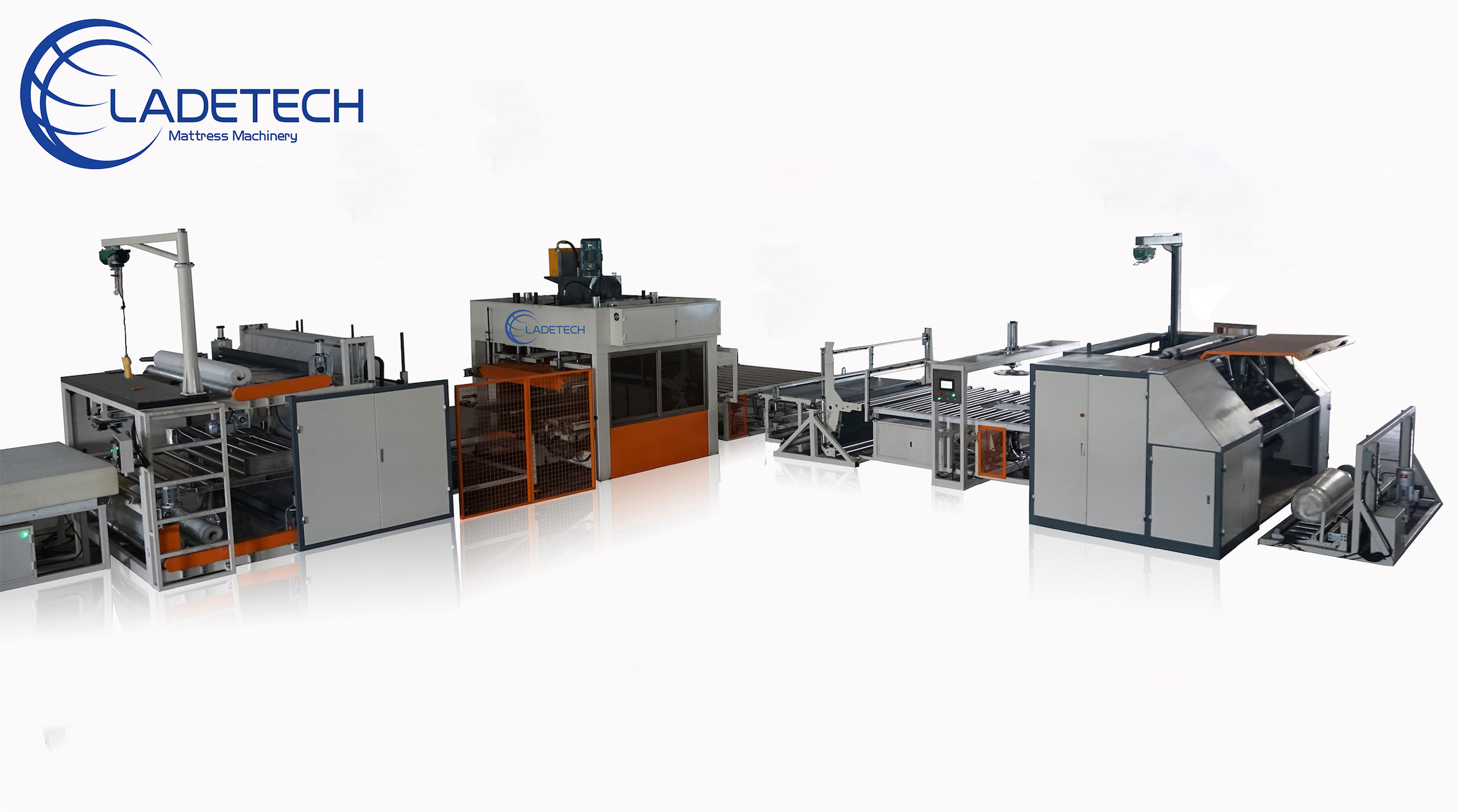 LDT-APL Automatic Mattress Compression-Folding-Roll Packing Line