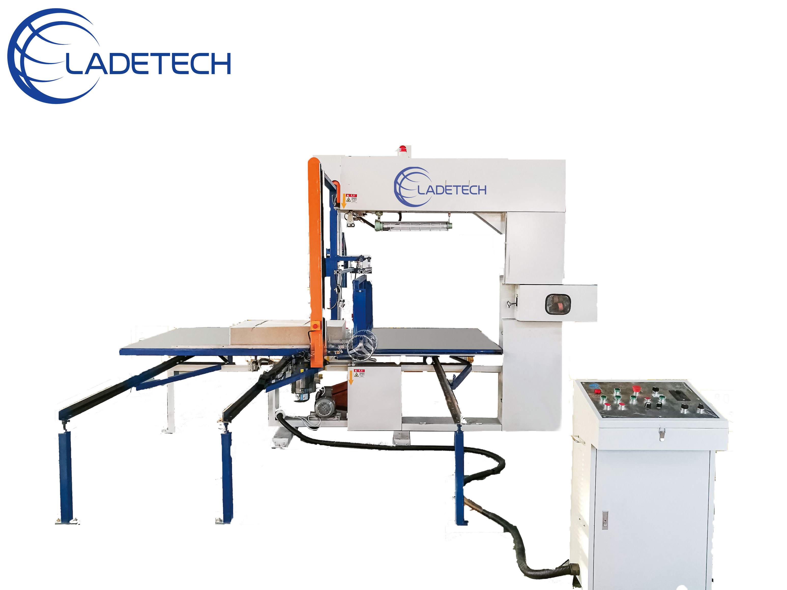 LDT-VC (BIG) Vertical Foam Cutting Machine - Ladetech Mattress Machine