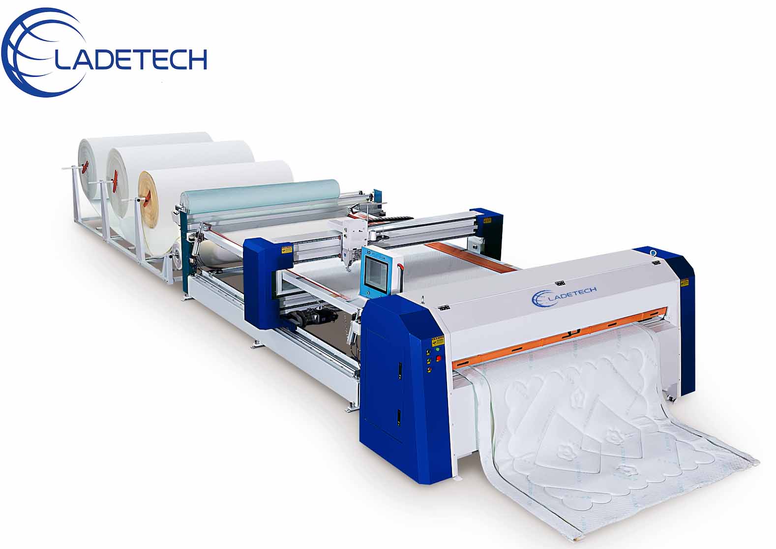 LDT-ASQ Computerized Continuous Single Needle Quilting Machine - Ladetech