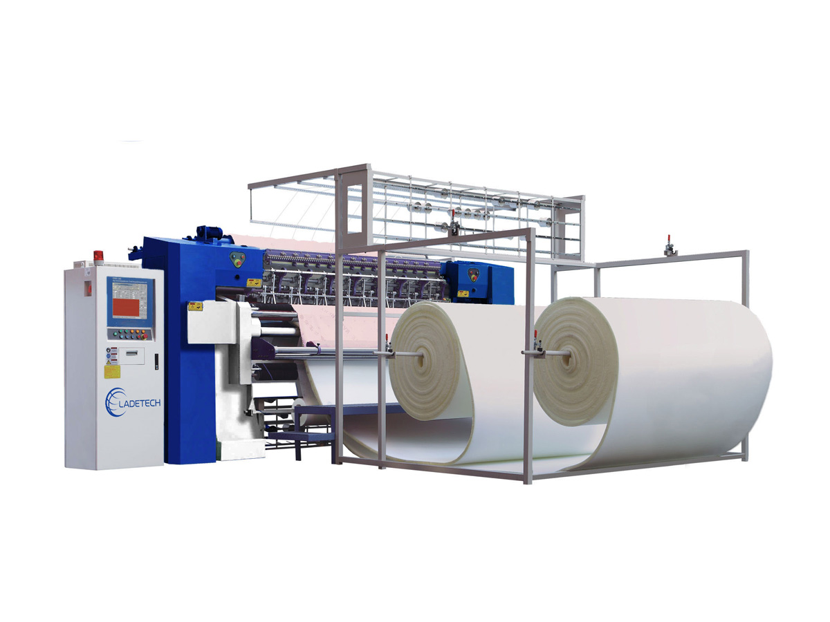 LDT-SJ High Speed Chain Stitch Multineedle Quilting Machine - Ladetech