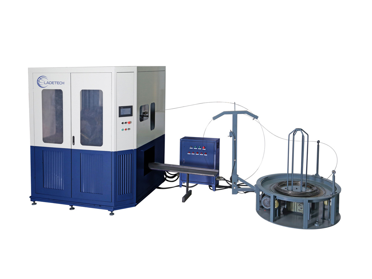 LDT-65 Bonnell Spring Coiling Machine - Ladetech Mattress Machine