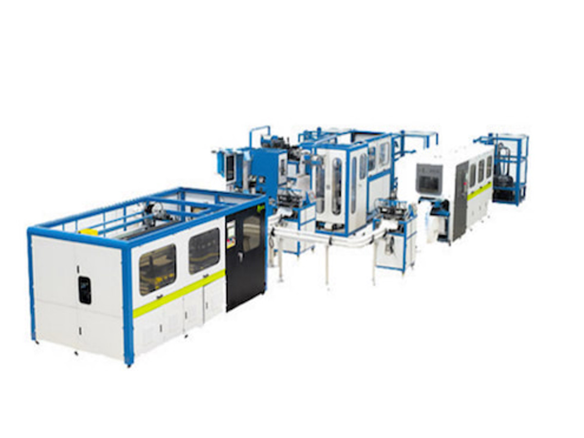 LDT-PSL Automatic Pocket Spring Production Line - Ladetech Mattress Machine