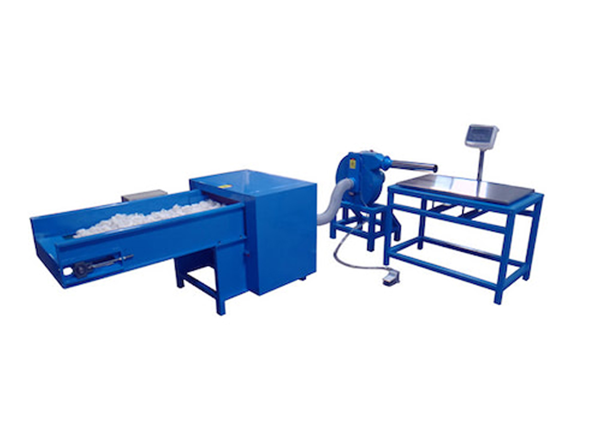 LDT-PF Pillow Fiber Opening And Filling Machine - Ladetech Mattress Machine