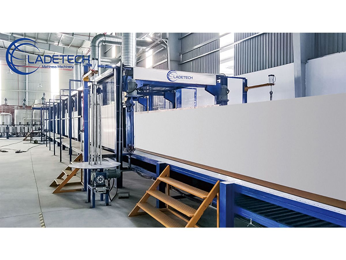 LDT-CF Automatic Continuous Polyurethane Foaming Line - Ladetech