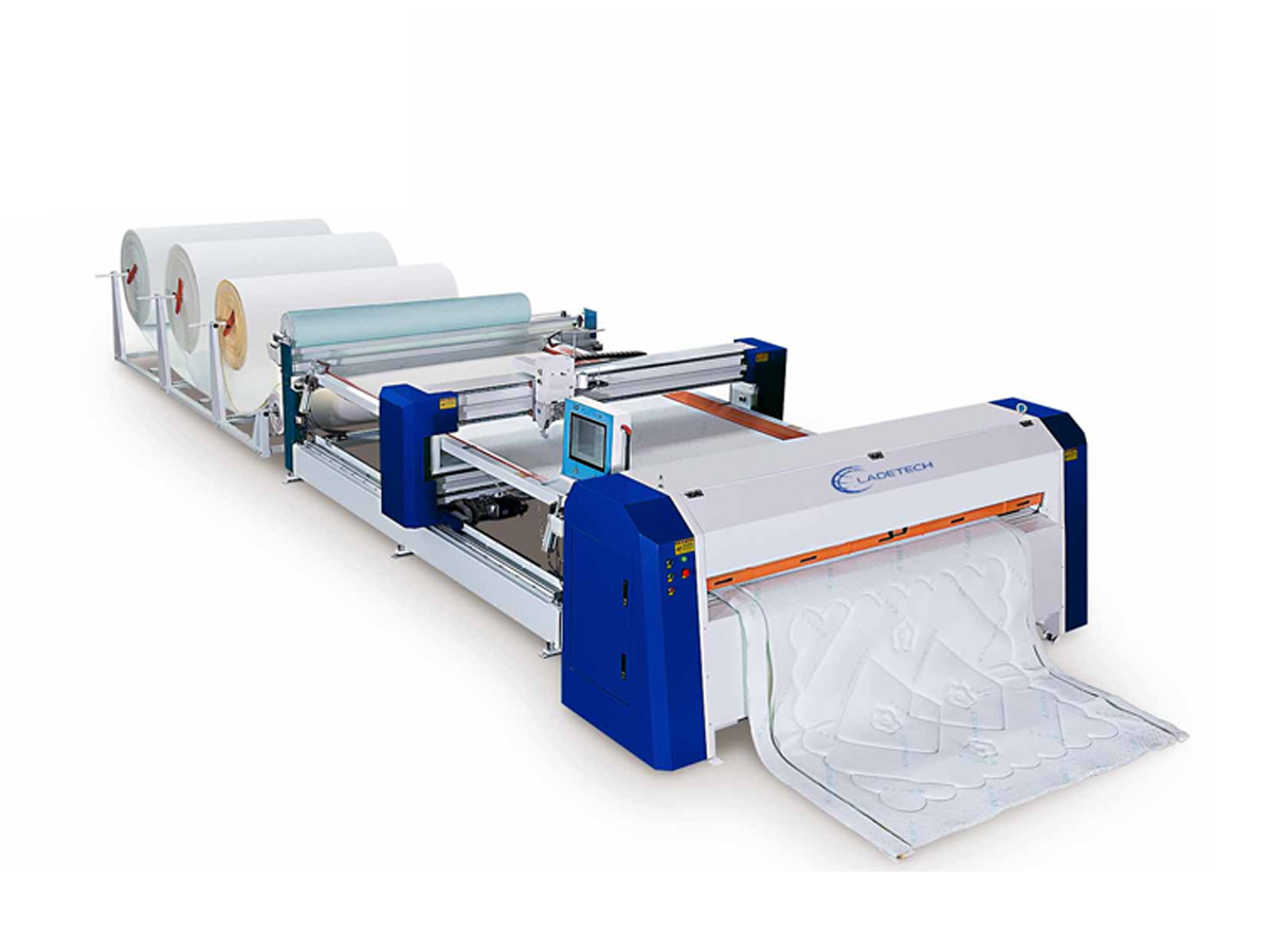 LDT-ASQ Computerized Continuous Single Needle Quilting Machine - Ladetech